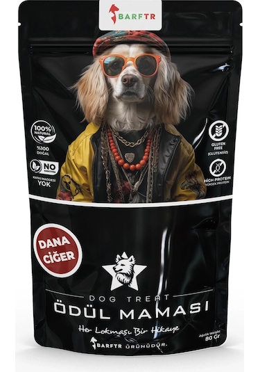 Dana Ciğer Parçaları Atıştırmalık Ödül Maması 80 Gr-96
