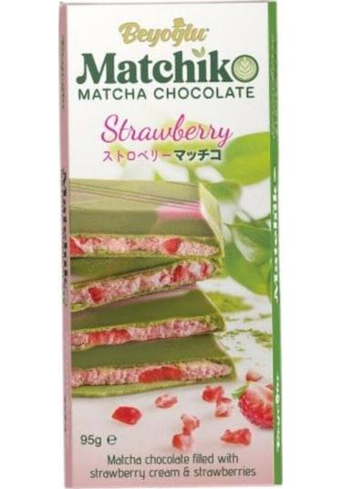 Matchico Matcha Chocolate Strawberry 95g