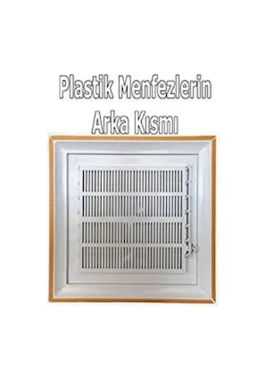Panjurmen Plastik Panjur Banyo Wc Menfezi 30x30 Cm