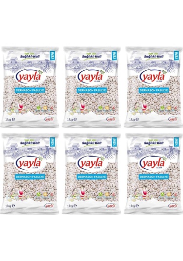 Yayla Dermason Fasulye 6 x 1 KG