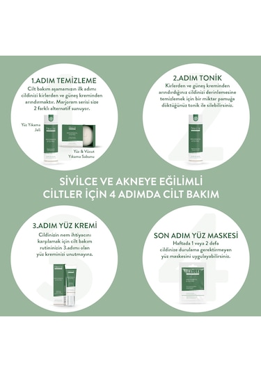 Thalia Marjoram Oil & Tea Tree Matlaştırıcı Yüz Kremi 50 ML