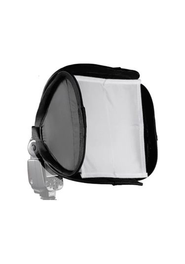 Raypro Tepe Flaşları için 23 x 23 CM Softbox Difüzör
