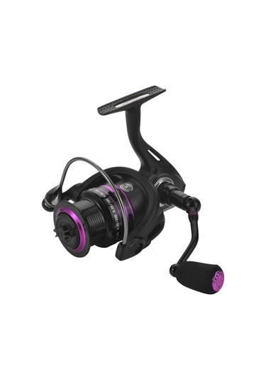 Kosona Black Thunder 1000 Ultralight Metal Kafa Spinning Olta Makinesi - 5+1 Balata, 22lb Sürtünme, Ek Plastik Bobin, Uzun Atışlı