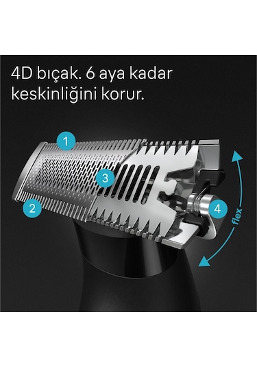 Braun Series X Xt 5100 Sakal Şekillendirme Ve Tıraş Makinesi