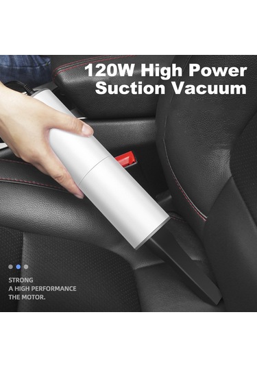 Skycity 120w Güçlü Süpürme, Kuru/ıslak Kullanim, 4.5m Kablolu, Ev/araç İçin El Tutan Mini Vakum Temizleyici