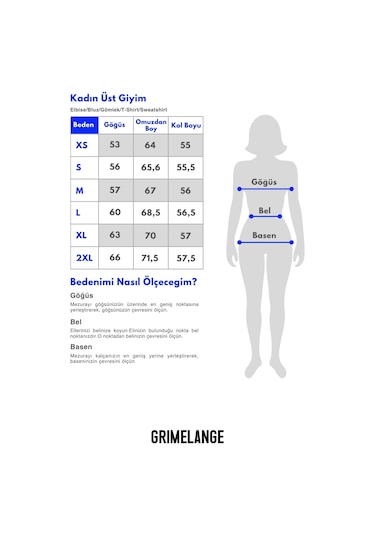 Jennıfer Kadın Organik Pamuklu Nakışlı Yuvarlak Yakalı Oversize Vanilya Sweatshirt