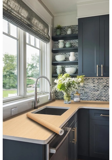 Stankoinstrument İ Osnastka Kendinden Yapışkanlı Ahşap Desenli Mat Mobilya Filmi 8 Metre 265156383