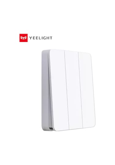 Yeelight Kablosuz Akıllı Anahtar 16a Işık Kontrol Cihazı Mijia Mi Home Ac250v/16a Üçlü Düğmeyle Uyumlu