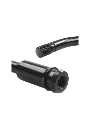 Xindoker Volkswagen T4 1990-2003 İçin Eğik Pipo Tipi Vites Kolu Uzatma Kolu - Siyah Siyah