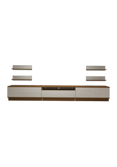 Decoraktiv Trendstyle 270r Slm Tv Ünitesi Tv Sehpası Ceviz - Beyaz