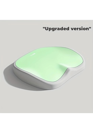 Honeybeeshop Siyah Ofis Koltuğu Minderi - 10 Saat Ergonomik Memory Foam, Bel Kalça Desteği Tamamen Siyah