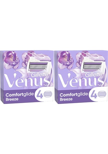 Venus Breeze Yedek Kadın Tıraş Bıçağı 8'li (4x2)