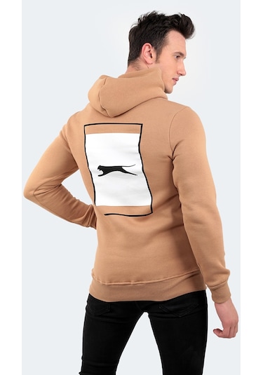 Slazenger BUSTER IN Erkek Sweatshirt Bej