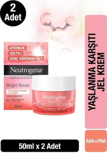 Neutrogena Bright Boost Jel Krem 2 x 50 ML