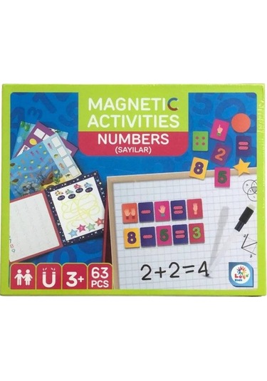 Manyetik Sayılar Aktivite Oyun Seti - 63 Parça