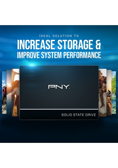 Pny Cs900 250gb 535/500mb/s 2,5" Sata3 Ssd Ssd7cs900-250-rb