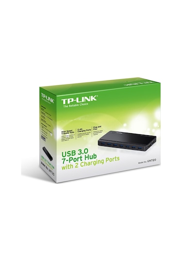 TP-Link Uh720 2 Şarj Portlu Usb 3.0 7 Portlu  Hub