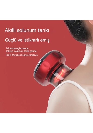 12 Hızlı Şarj Kırmızı Akıllı Ev Elektrikli Çukurluğu Cihazı Kırmızı