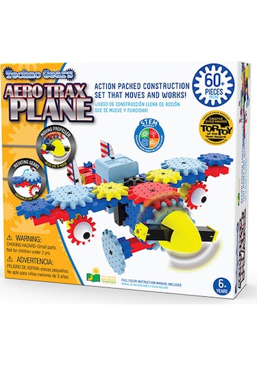 The Learning Journey Trax Plane 60 Parça