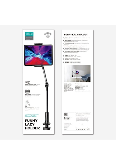 Joyroom Jr-Zs263 Masaüstü Telefon ve Tablet Tutucu Siyah