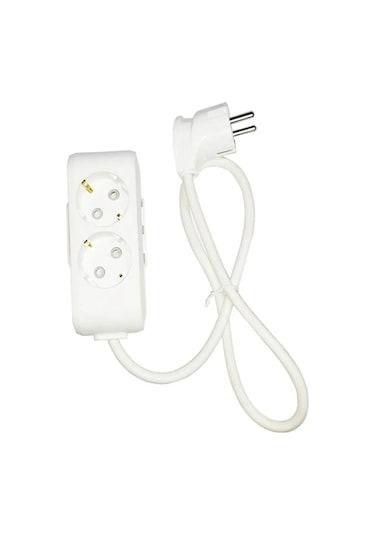 Multi-let 2'li 15 Metre Topraklı Çocuk Korumalı Kablolu Grup Priz