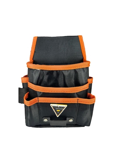 Alet Edevat Malzeme Elektrikçi Tekniker Bel Çantası Siyah