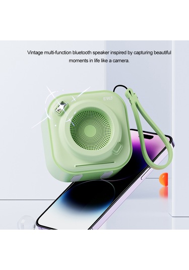 Ewa A132 Kablosuz Stereo Subwoofer V5.0 Bluetooth Taşıma Askılı (CE Sertifikalı) Hoparlör