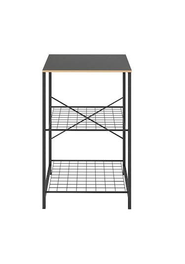 Çok Amaçlı Mutfak Rafı Bangosu Masa Dar Füme 1444