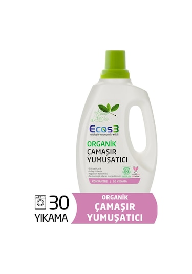 Ecos3 Organik Çamaşır Yumuşatıcısı 750 ML