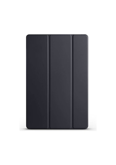 Galaxy Tab S9 Fe Plus Uyumlu Zore Smart Cover Standlı 1-1 Kılıf-siyah Tablet Kılıfı