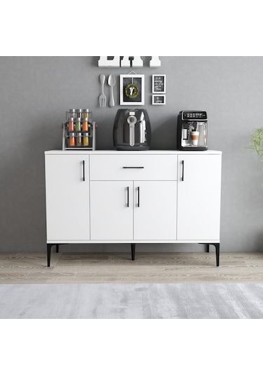 Tanmob Mdl0301 Alt Çok Amaçlı Dolap 4 Kapaklı Çekmeceli Mutfak Do