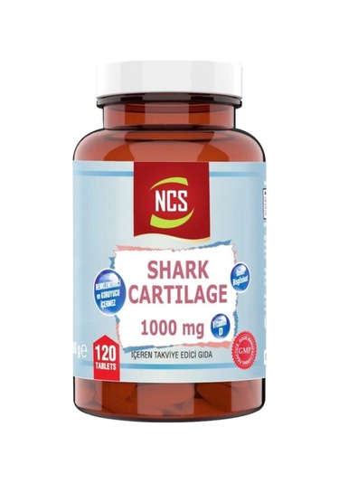Vitamin D3 Iron Shark Cartilage Köpek Balığı Kıkırdağı 1000 Mg 120 Tablet