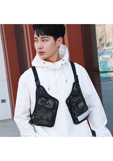 Artfulabode Yeleği: Ve Su Reflektif Kamuflaj Geeroyoo Geçirmez Çok Cepeli Balıkçı Ayarlanabilir, Bq Kamuflaj