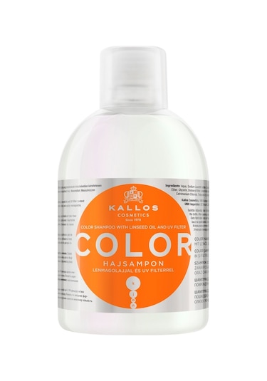 Kallos Cosmetics Color Boyalı Saçlara Uv Filtreli Şampuan 1 L