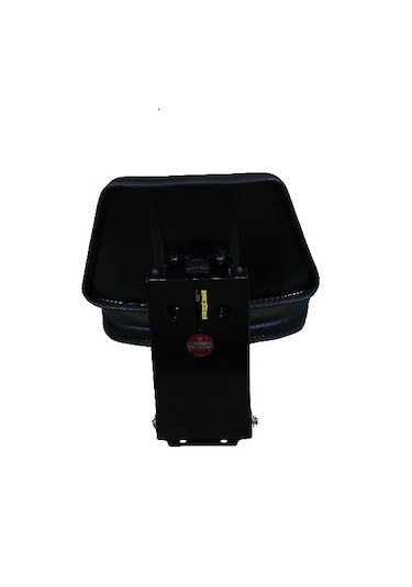 Siyah Ppm 210 Düz Arkalıklı Kızak Ayarsız Patpat Sürücü Koltuğu