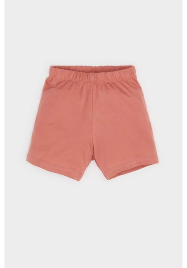 DeFacto Erkek Bebek 4'lü Pijama Takımı Kısa Kollu Penye Üst Beli Lastikli Şort E1188A525HSER98