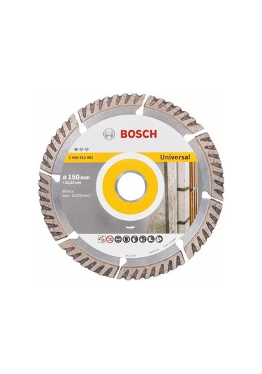 BOSCH 150 mm Universal Beton-Yapı Malzemeleri için Elmas Testere