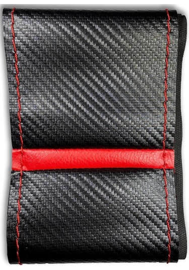 Eraks Oto Direksiyon Kılıfı Deri Dikişli - Siyah