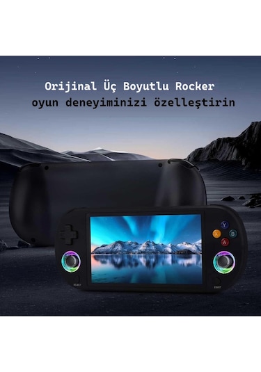 M22p 5 İnç Taşınabilir Rgb Retro Joystick Gamepad