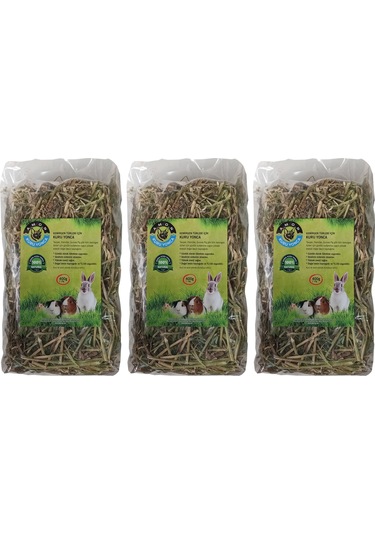 Amon Organik Kuru Yonca Kemirgen Otu 3 x 400 G