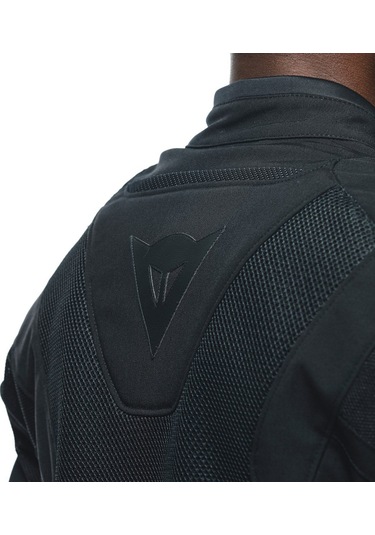 Dainese Energyca Air Black Fluo Red Tekstil Mont Siyah