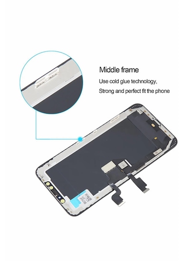Uyt Apple Uyumlu iPhone Xs Max Lcd Ekran Dokunmatik incell