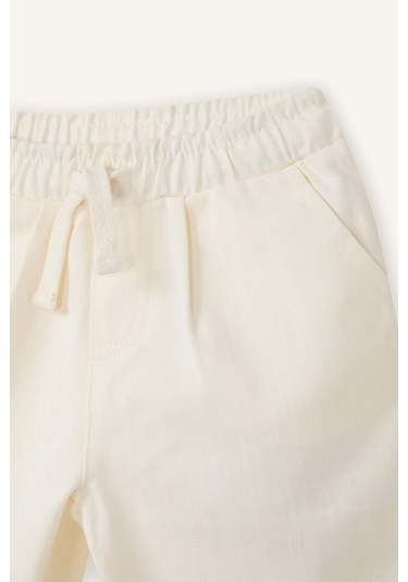 Defacto Gabardin Pantolon Erkek Bebek G9590a526sper105 Ekru-er105