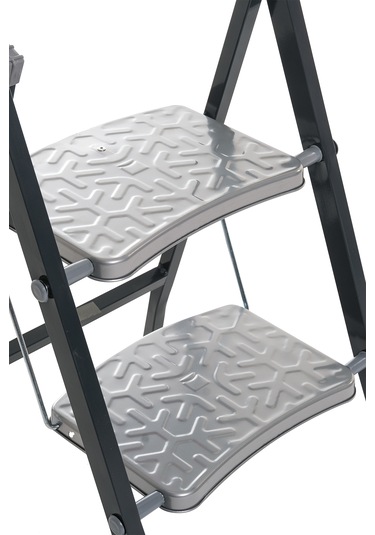 Easystep 2 Basamaklı Katlanabilir Kullanımı Pratik Taşıması Kolay Portatif Merdiven 1 Adet