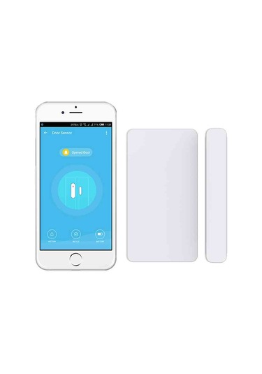 Barfas BG0610 Tuya Mobil Uyumlu Akıllı Wifi Kapı ve Pencere Sensörü