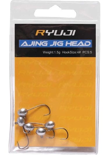 Ryuji Ajing Jig Head 1.5gr Zoka 5 Adet No:6