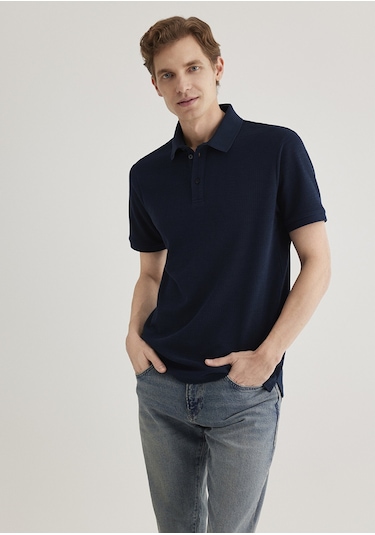 Mavi - Lacivert Polo Tişört 0612521-70490 Lacivert