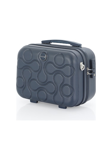 Mçs Polipropilen 3lü Valiz Seti Büyük & Kabin & Makyaj V376 S23sy1000053-set 00008 Lacivert