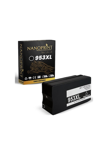 Hp Officejet Pro 8210 Uyumlu 953Xl Siyah Kartuş