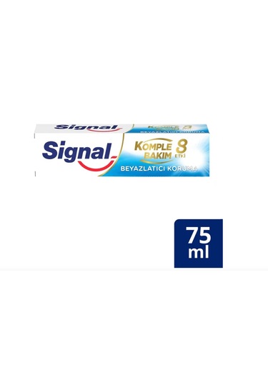 Signal Komple Bakım 8 Etki Beyazlatıcı Diş Macunu 75 ML